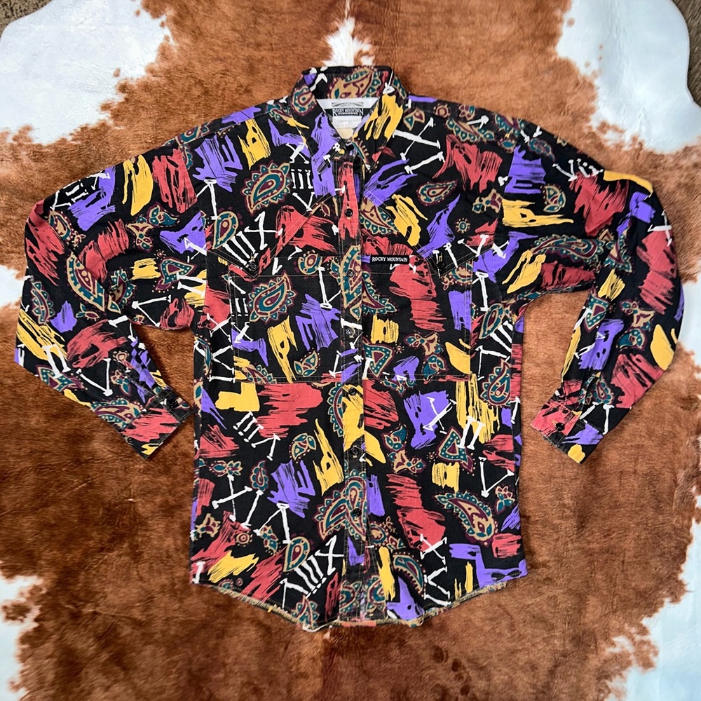 Rockies button up